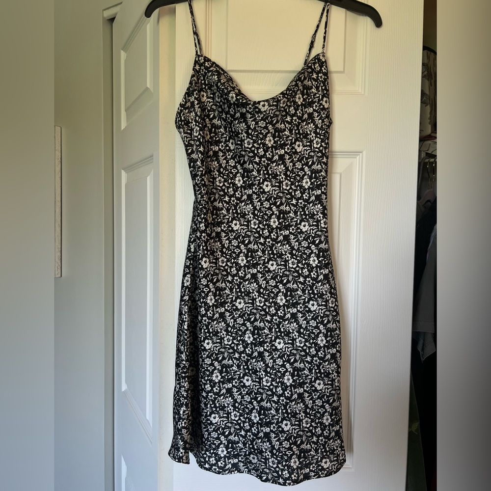 abercrombie silk dress